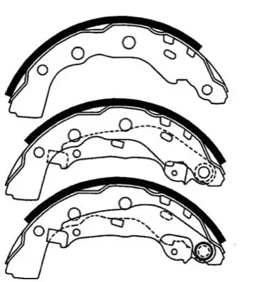 HITECH 020068 Arka Balata Carisma 98-00 1,6-1,8(Da1a-Da2a)/Space Star 98-01- 1,3 Dg1a(Kampana-Levyeli Tip 2)k6733 
