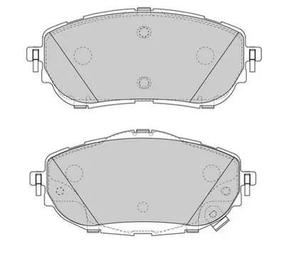 HITECH 010185 Ön Balata Corolla 13->/Auris 12-> 