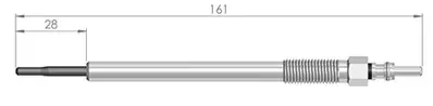 ET1BERU 160123 Kizdirma Bujisi Mitsubishi Asx 1,8 Di-D 2,2 Di-D/Lancer Viii 1,8 Di-D/Outlander Ii 2,2 Di-D/L200/Tri 