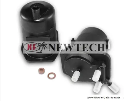 NEWTECH J16400-00QAV-NF Mazot Filtresi Juke 10- 1.5 Dci/Note 06-/Micra 05-10 1.5dci/Clio Symbol 01-12 1.5dci/Kangoo 01-07 