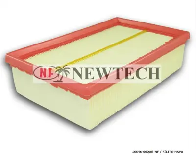 NEWTECH J16546-00QAR Hava Filtresi Clio Iii 1.2 1.4 1.6 16v 05-/Modus 1.6 04-/Note 06-/Micra 05-/Juke 10- 1.5dci 