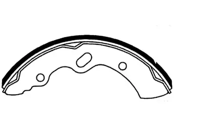 HITECH 020065 Ön Balata Canter Fe659/Canter Fuso Fe859  (=arka) (Kampana-Perçinli) (K-6722) 