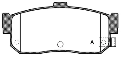 HITECH 010130 Arka Balata Almera 04-07 (D1148/44060-4u090 ) 