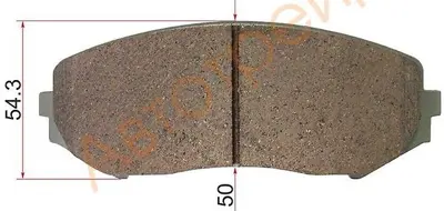 HITECH 010182 Ön Balata Vitara 06- (D9044/55200-65j11) 
