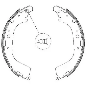 HITECH 020099 Arka Balata Hilux 97-00 Ln145/Hiace 01-> D4d  (K-2330) 