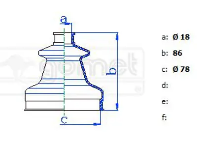 Gomet 332997 Aks Körügü Favorit Dis 