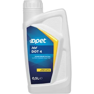 OPET 6824 Fren Hidrolik Yagi Dot 4 Hbf (Pls 500ml X 24 Ad) 