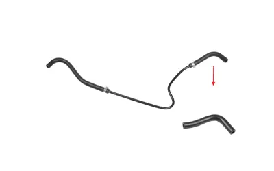 IBRAS 98122 Yedek Su Depo Hortumu 51780683 R11698 19639