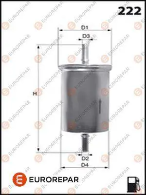 PSA E145086 Erp Benzin Filtresi Boxer Xu10j2 F5316 C2S45278 GF818 6806 587046 PP8291 ELE6064 71736100 H227WK 6X0201511