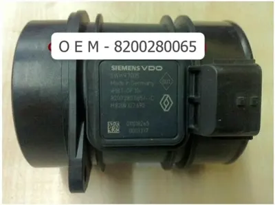 OEM 8200280065 Debimetre 8200280065 Trafik Laguna 2.0dci M9r 8200280065 V46720212 558171 8ET009142551 101361 135106 86187 8200327690 30349 AF1040512B1