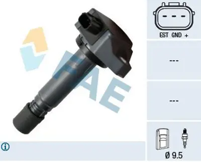 SWAPP 10111 Ateşleme Bobini Cıvıc Vııı 1.6 R16a1 05>12 - Accord Vııı Cu 2.0ı Vtec 08> - Crv Iıı 2.0ı Vtec 06>12 30520R1AA01 30520RL5A01 30520RNAA01 30520RNAA010997001 30522RNAA01 99700101 CL596 J5374008