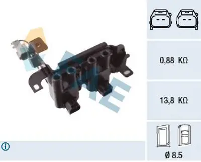 SWAPP 10114 Ateşleme Bobini Accent Iı 1.6ı 00>05 - Elantra 1.6ı 01>07 - Getz 1.4ı 02>08 - Getz 1.6ı 02>08 - Matr 11220222 2730103000 2730122600 2730122610 2730123003 273012303 2730126600 2731022600 2731022610 2731026600