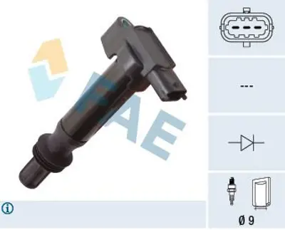 SWAPP 10175 Ateşleme Bobini P308 1.2 Thp Eb2dts 14> - P3008 1.2 Eb2dts 09> 08 - 1.2 Vtı Eb2dt 13> - Ds3 1.2 Thp 3639845 49100 9675390980 CL158