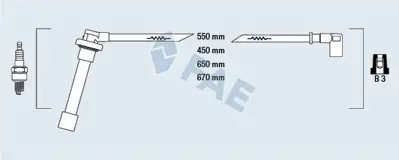 WORG HO-503 Buji Kablosu Cıvıc 1.4 1.5 1.6 16v 95>01 HO-503
