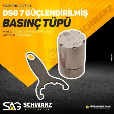 İthal SW30170 Basınc Tupu Volkswagen-Audı-Seat-Skoda -Dsg7- +os Guclendırılmıs SW30170 0AM325587F 