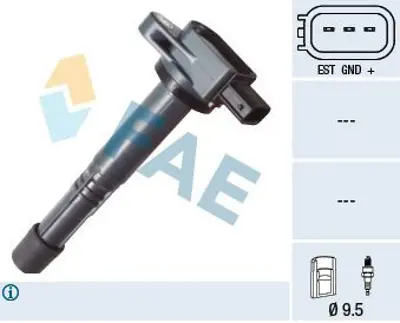 KRAFTVOLL 05020120 Ateşleme Bobini Cıvıc Type R 2,0 2001 2005 Crv 2,0 2001 2007 Crv 2,4 2006> S2000 2000> Accord 2,0 20 30520PNA007 KD9129A 30520-PNA-007 30520RAA007 30520-RAA-007 30520RRA007
