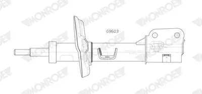 PSA 95353012 Ön Amortisör 345163 345165 95353012 95353018