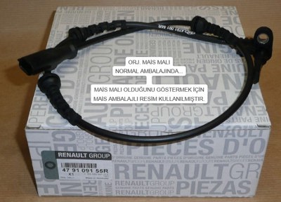 OEM 479109155R Abs Sensörü Ön 479109155r Megane-Iii Fluence Duster 479100004R 701424 SKWSS0350144 50284 841001 EPS1960102 131584 61016 TX5222 479109155R