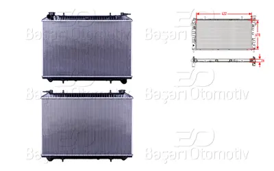 WISCO 21410-9C602 Su Radyatoru Brazing Mt 422x678x26 21410-9C602