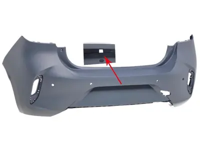 EUROSTAMP 101.48.9636 Arka Tampon Astarlı 4 Sensorlu Kamera Delıklı Corsa F 19> 166335781T