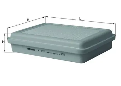 BEHR MAHLE LX570 Hava Filtresi 1780101020 ADT32224 30123210014 J1326009J1322024 A150 16008 A839 FA612S A1112C 1780103030