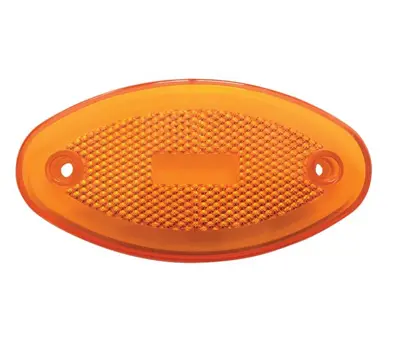 İthal 201817-S Yan Isaret Lambası Sıde Marker(Sallama) 16 Ledlı Sarı Neon Elıps 12v-24v 201817-S