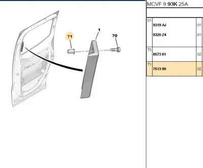 PSA 7513.99 Perçın 7513.99