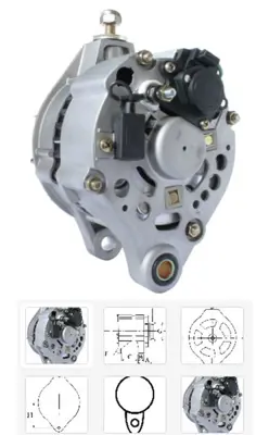 İthal B F032110348 Alternatör Lada 1600 1.6 Ba32106 2106 01-09-1972 -,Lada Nova 1.2 Ba32101 2105 01-09-1981 -,Lada Nova ALT975 ALT976 LEA0171 2101370100501 432876 433483 20533R 372370103 0120488280 9120331862
