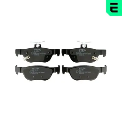 BRAXIS AA0586 Fren Balatası Arka Mazda 3 Cx-30 1.8 19> 51320 P49064 BCYA2643Z ADB32857 261741451 CBP32857 5P2199 BCYA263Z J3613026 12260