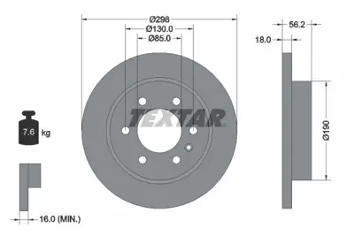 BRAXIS AE1018 Fren Dıskı Arka Sprınter 907 910 18 > Elektrıklı Park Frenı Olan Araclar Icın 9104232100 A910423210007 A9104232100 910423210007 N910423210007 2E0906206G A9104235600 A9104203700 A9104203600 A6395401517