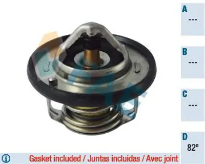 GMB GTMS-013A Termostat 255002B000
