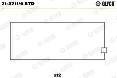 KOLBENSCHMIDT 37058600 Kol Yatak Std Tk A1 A3 Q2 Q3 Leon Ibıza Ateca Arona Yetı Superb Octavıa Kodıaq Karoq Touran Tıguan T 4E105701 4E105701D 4E105701K 4E105701N
