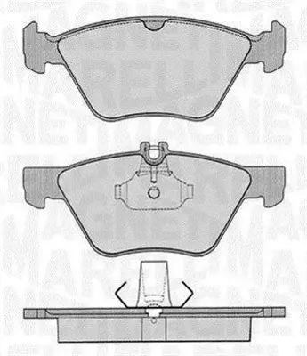 MAGNETI MARELLI 323700100400 Fren Balatası Ön E Serisi S211 E200 E220 E240 E270 E280 E320 E Serisi W211 E200 E220 E240 E270 E280 E320 34209920 34206520 A0034209920 A0034206520 A0034208720 A0044207920 A0044208720 34208720 44207920 44208720
