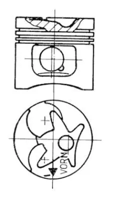NURAL 8770467STD00AG Piston.601 87.00 Mm 190-200 D (26) Pim 6010110010 6010300717 6010300817 6010301117 6010301517 6010301617 6010301717 6010302017 6010302117 6010302217