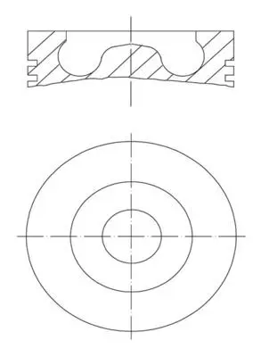 NURAL 8771172STD000G Piston Seg. Sorento 2.2crdi D4hb 85.40 09> 230402F910 234102F910 234102F911 234102F912 235172F000
