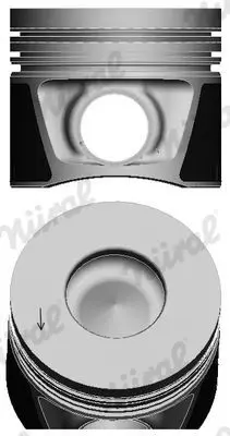 NURAL 8772174STD000G Piston Vw 2.0 Tdi  Passat  Bkp Bre  Bkd  81.00mm 03G107065J