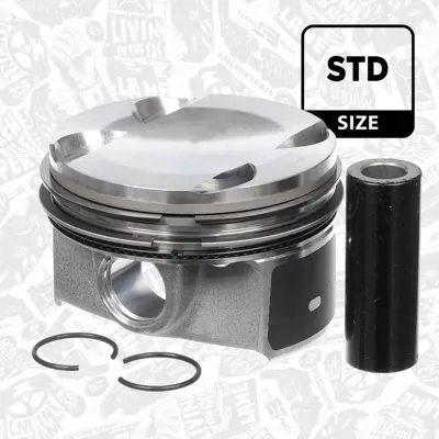 NURAL 8772497STD000G Piston Vw 1.4 Tsi Cmba-Cxsa-Czca 74,50 Mm Std 04E107065GF