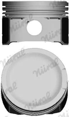 NURAL 8772500050000G Piston Vw 1.8t 20v Passat 1.8t 20v Awt Bfb 81.50mm 06B107065N