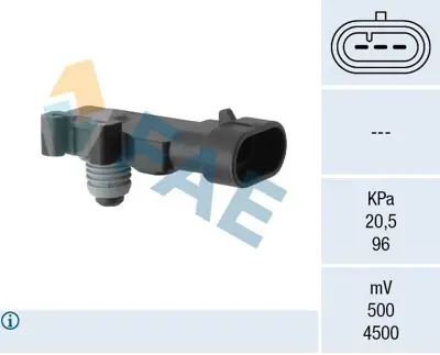 PSA 28074365 Sensor Basinc Map Corsa C 91>14 280743656238120
