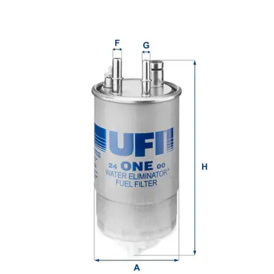 PHAFF DF738 Mazot Filtresi Albea Doblo Fiorino Punto Evo Grande Punto  Meriva 03>10 19 Jtd 13d Mtj CFF100503 9S519155BB LFDF228 LATG77 H303WK DP1110130071 WF8384 24ONE00 PP9662 G77