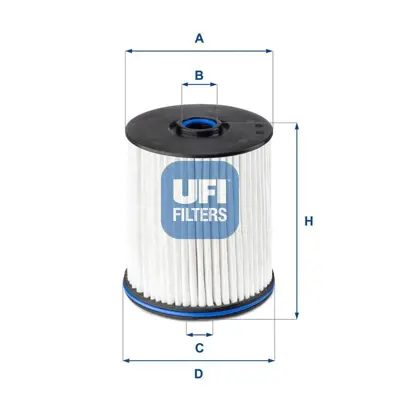 PHAFF DF808 Mazot Filtresi Insignia B 18> B16dte  B16dth 84186990 26E2X01 84428486 FCECO098 V401384 ADBP230024 30ECO098 GS2088E 23153963 PU10027Z