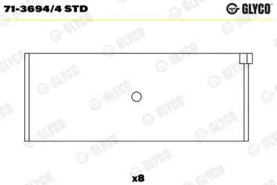 SAHIN KL1722MX-STD Kol Yatak Std  Vw Golf 98-06  Passat 97-00  Audı A3 97-03  A4 95-01 Aeb-Apu  Adet  034 105 701