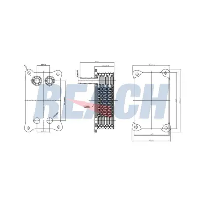SWAPP 52121 Yag Sogutucu Radyatoru Contalı Transıt V184 2.0 Tdcı Onden Cekıs 00>06 Mondeo Iıı 2.0 2.2 Tdcı Jagua 1088179 1097629 1103471 1103N4 1105691 1120407 1120407SK 1127989 1127989SK 1129180