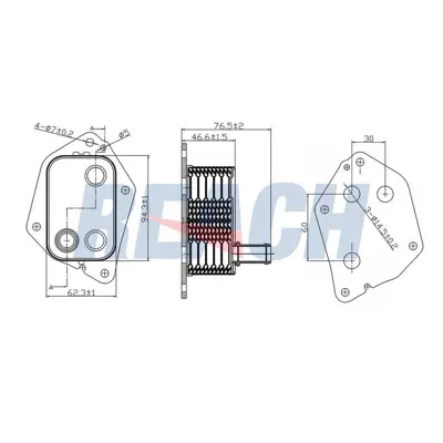 SWAPP 52197 Yag Sogutucu Radyatoru Accent Era 1.5 Crdı09 >12 Accent Blue 1.6 Crdı 12 > I20 I30 1.4 1.6 Crdı Tucs 263003C250 263003C260 263003C300 263003C310 263003C701 263003CKB0 263102A501 263102A510 263102A510SK1 263102A520