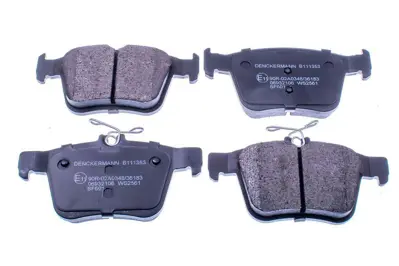ASPART 3BPA1115 Fren Balatası Vw Passat Tıguan Arteon Arka 2015-> 1001096 1027640 1027650 1205557 13237752 13237765 13237766 13237767 13237768 13300867