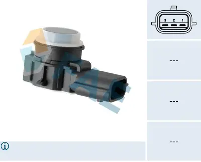 RENAULT 253A49995R Sensor Park Arka Megane Iv 16> 284389618R 358141761 253A49995R 253A44101R 263023998 6PX358141761