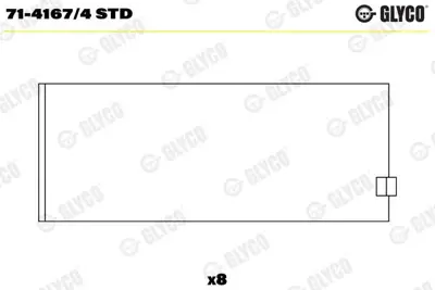 SAHIN KL4281LC001TP STD Kol Yatak Std Transıt 25 T15 (90 Ps Turbo) 715F6211AA2F 6518368 6121171 1665195 1501511 1501506 924F6211A1A 844F6211AA 844F6244A1A