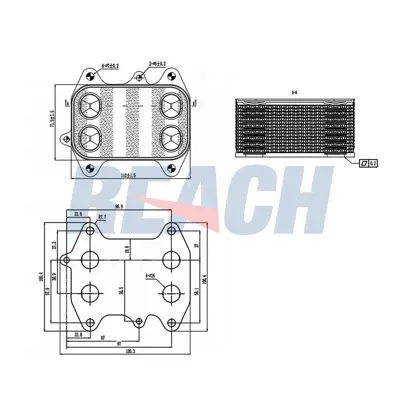 SWAPP 52149 Yag Sogutucu Komple Crafter 12>16 Caddy Iıı T6 Amarok Beetle Passat Cc Eos Golf Vı Vıı Jetta Iıı Iv 03L117021C