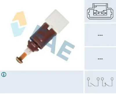 ZENON RN8910 Fren Pedal Musuru Renault Megane Iı 01  A4155450009 93197675 8200168238 2532000Q0A 1810225 35083 SMB875 37180 BS4615 51609