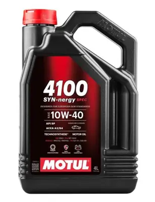 MOTUL 5000000010 4100 Syn-Nergy-Spec 10w40 4 Litre 